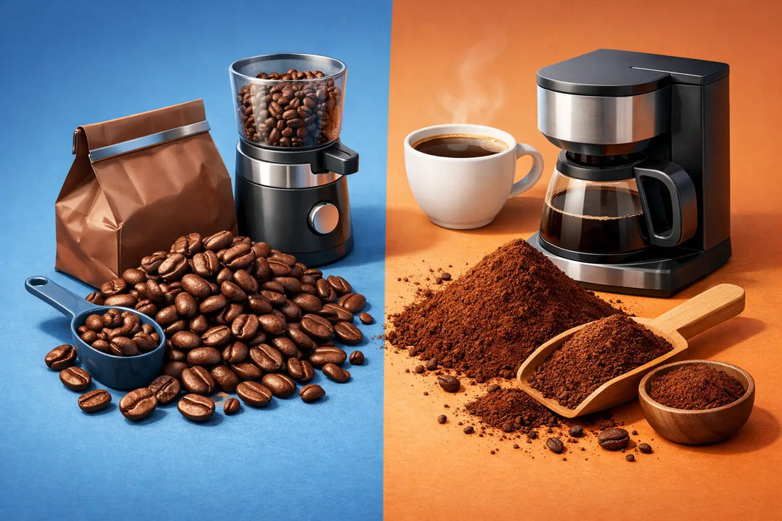 Whole Bean or Ground Coffee?